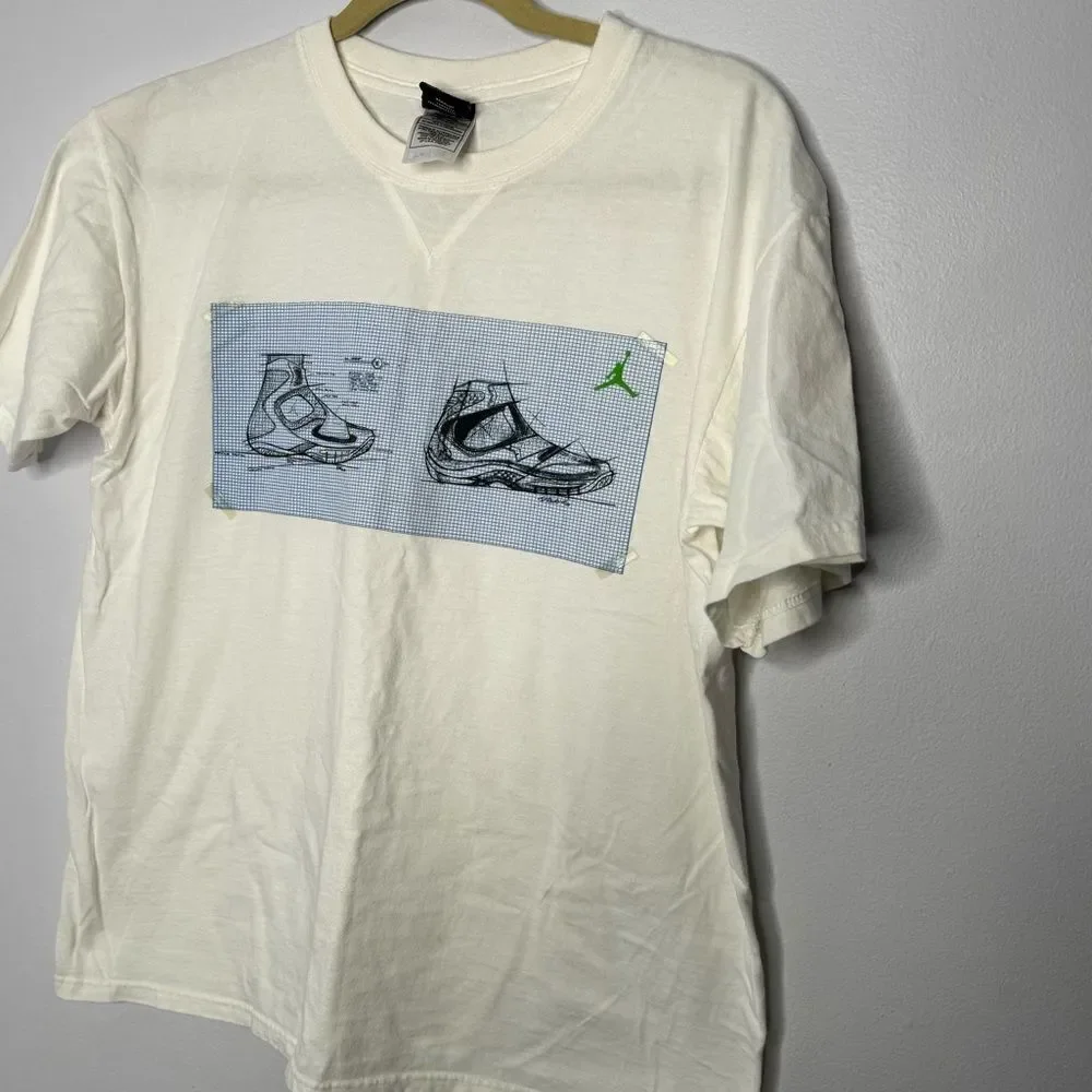 Vintage Air Jordan graphic tee size medium
